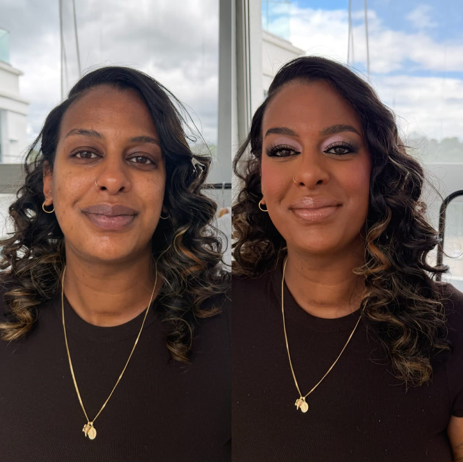 Makeup before and after № 04 by makeupbydoori, makeup artist in Edmonton, London