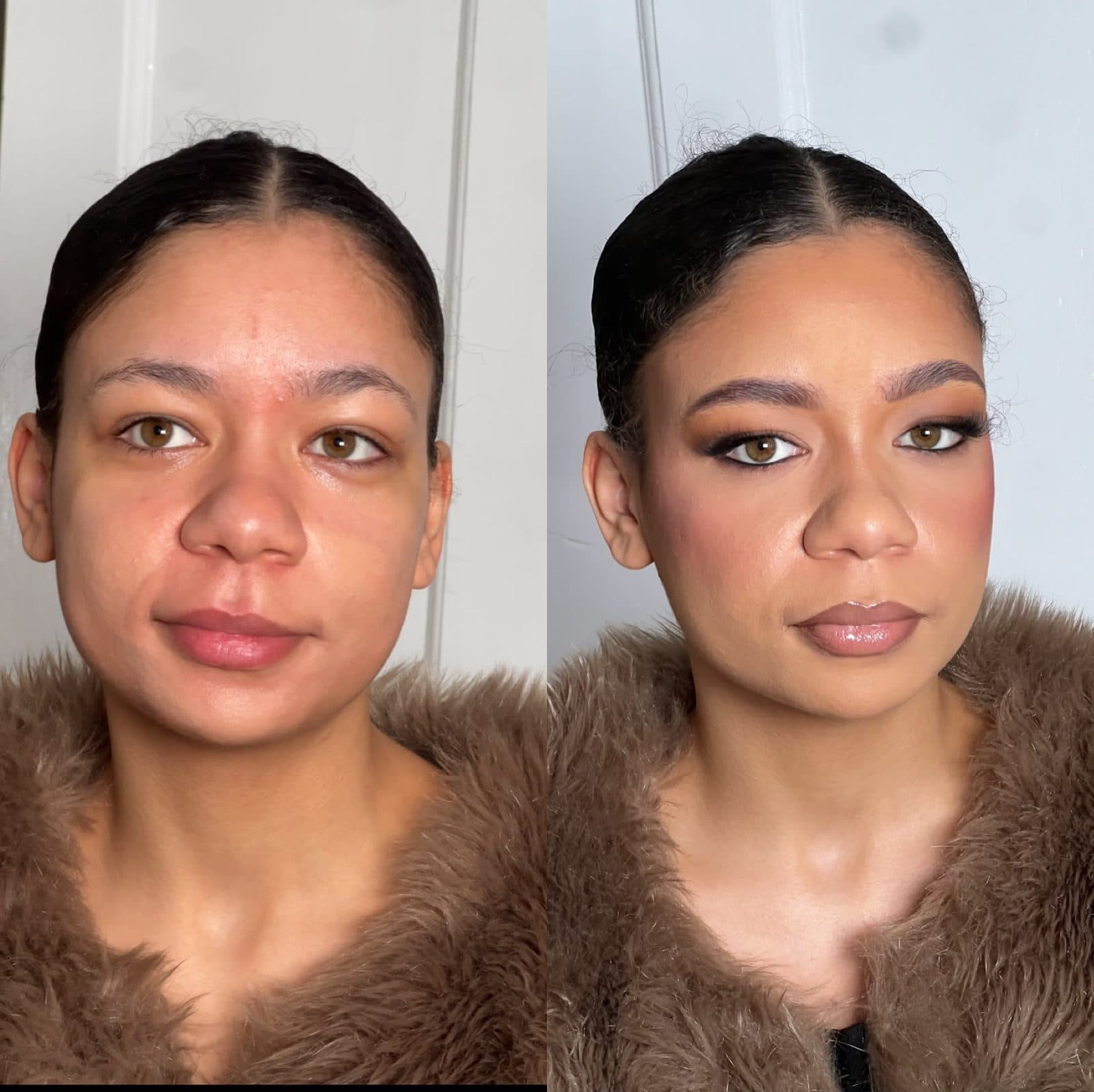 Makeup before and after № 05 by makeupbydoori, makeup artist in Edmonton, London