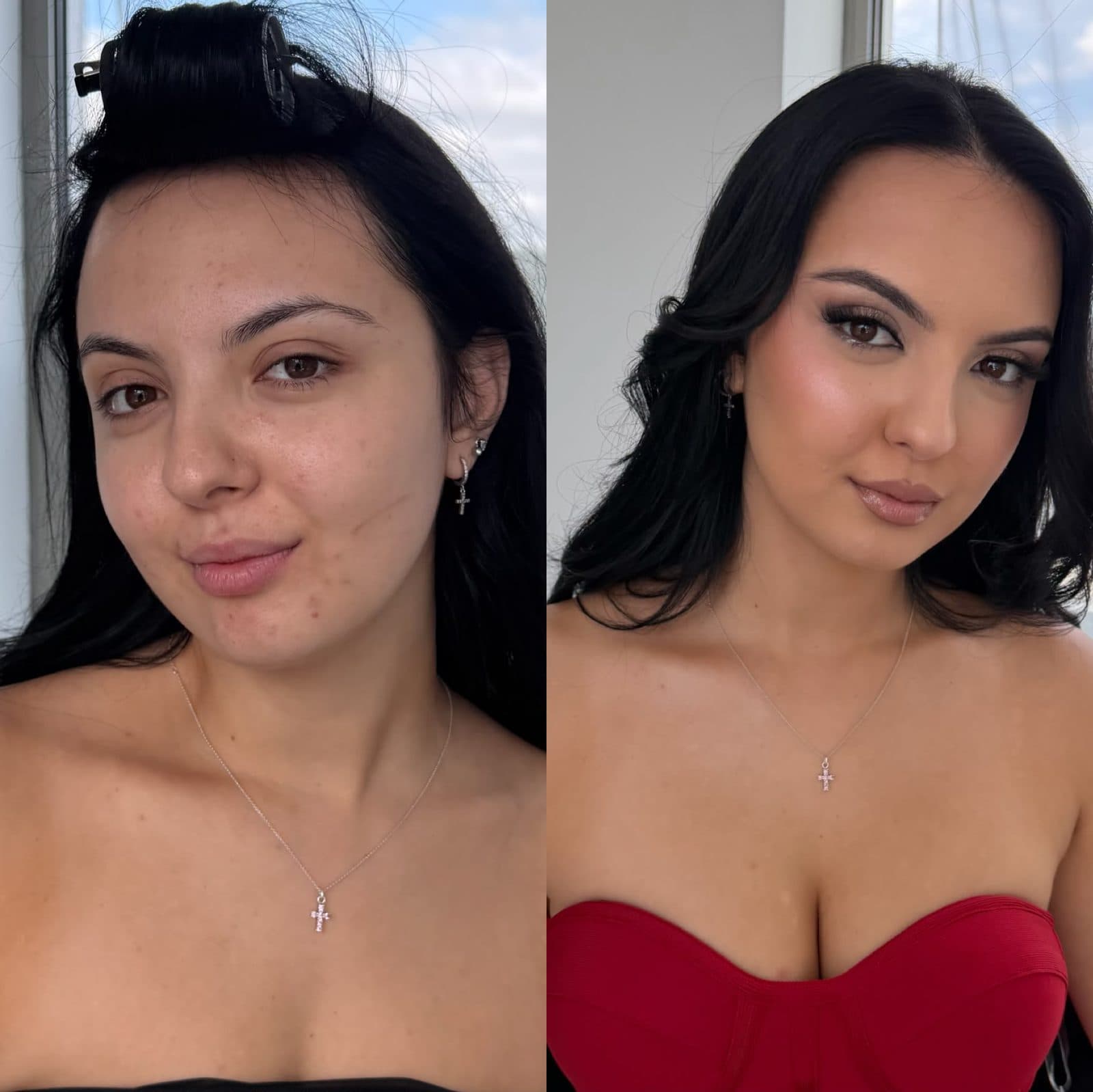 Makeup before and after № 06 by makeupbydoori, makeup artist in Edmonton, London