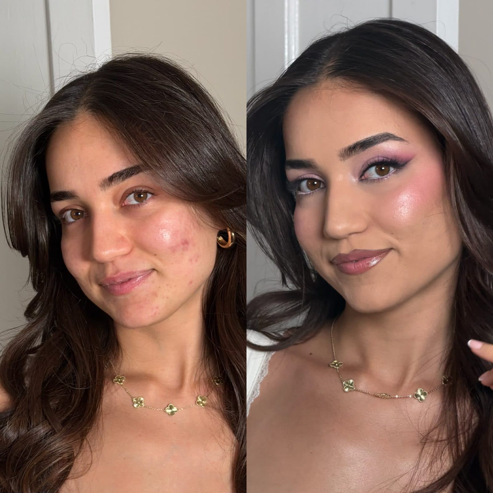 Makeup before and after № 07 by makeupbydoori, makeup artist in Edmonton, London
